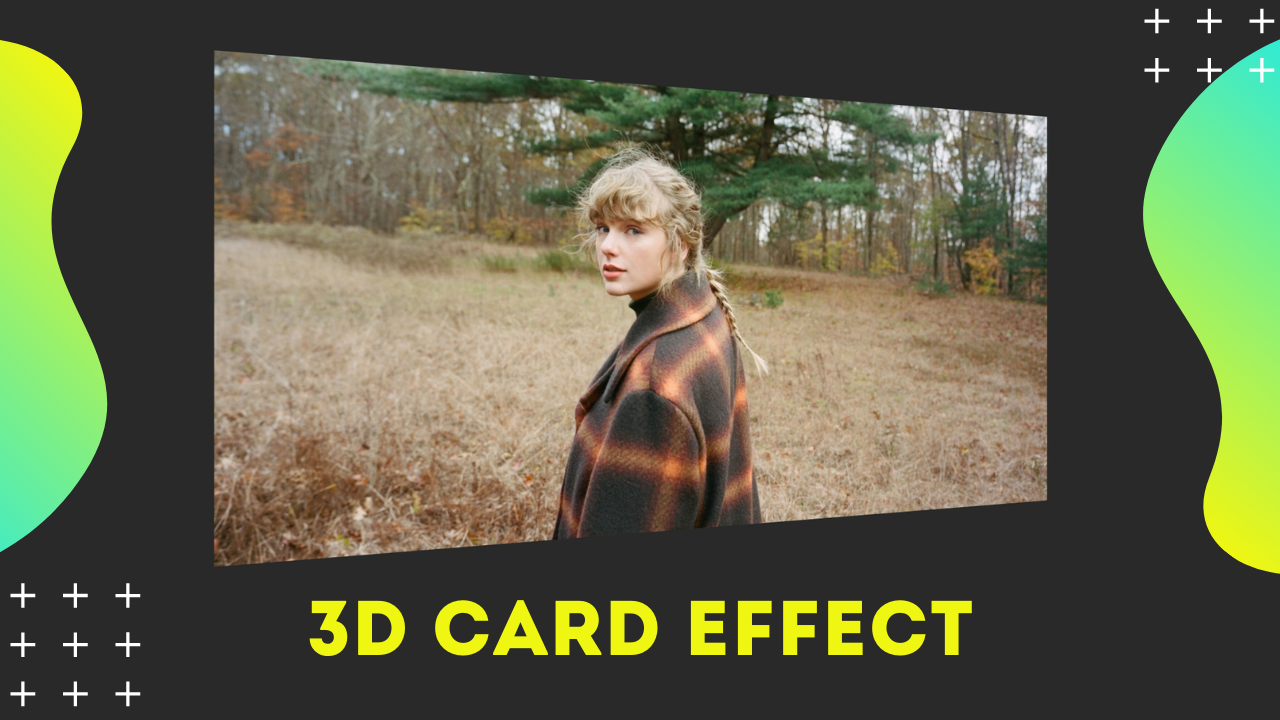 How to create a 3d card flipping effect with vanilla HTML and CSS in Cules Coding by @thatanjan