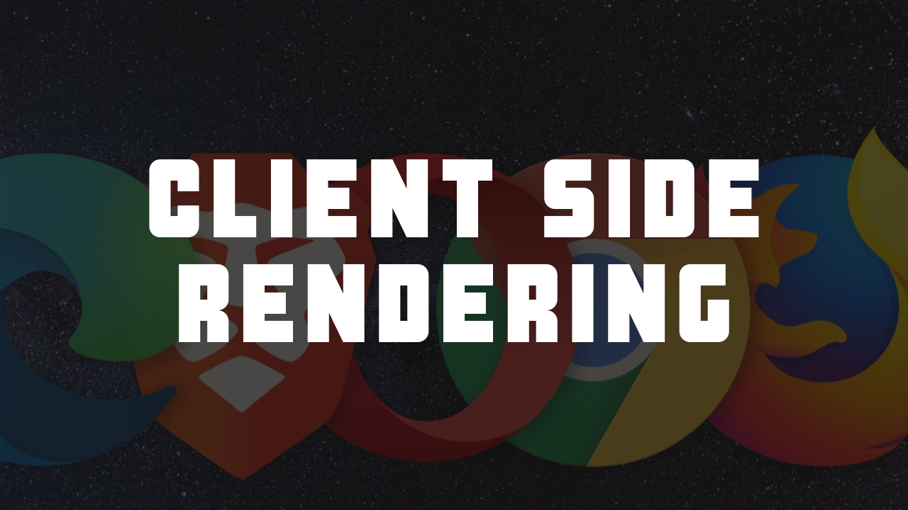 Client-side rendering (CSR) means rendering pages directly in the browser using JavaScript. All logic, data fetching, templating and routing are handled on the client rather than the server.